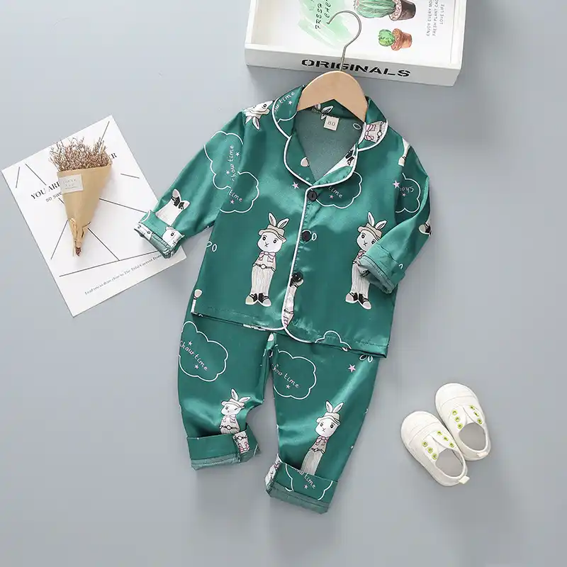 silk baby suit