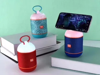 

Mini Portable TG605 Speakers Wireless Bluetooth Phone Holder Loudspeakers Ourdoor HD Sound Sound Bar Music Player Hand Hanging