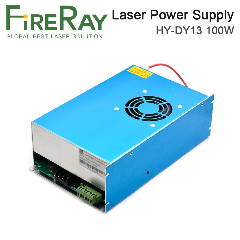 

FireRay HY-DY13 100W Co2 Laser Power Supply For RECI Z2/W2/S2 CO2 Laser Tube Engraving and Cutting Machine DY Series