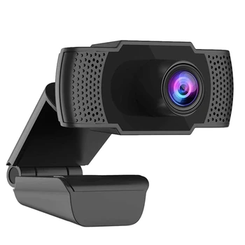 

C40 Webcam with Microphone, 1080P HD Webcam USB Plug and Play Computer Camera for Laptop Desktop Video Calling