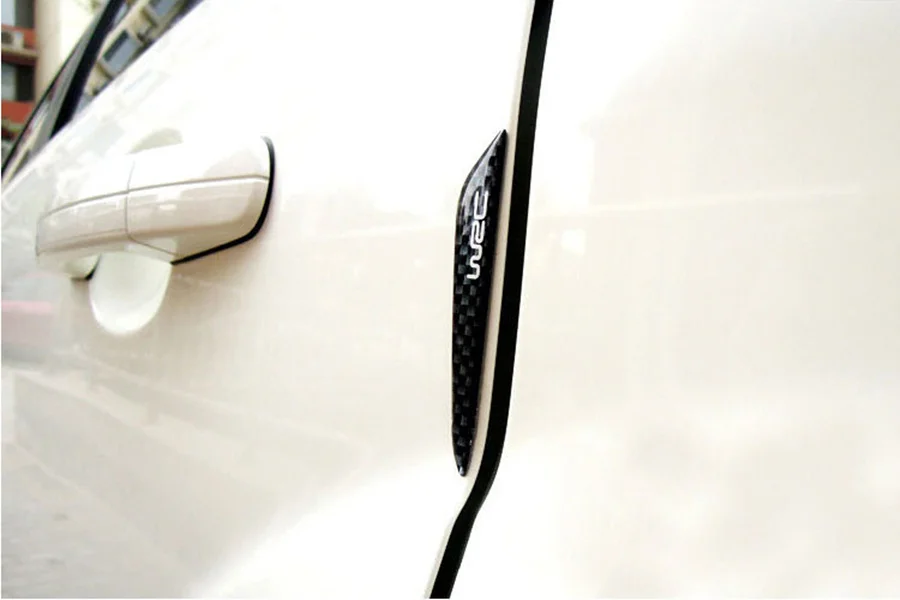 Дверной ограничитель наклейка из углеродного волокна протектор для honda accord 2003-2007 для toyota, Subaru dodge challenger bmw e70 toyota tundra dodge
