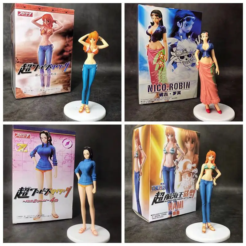 

One Piece Ultra-Modeling New World Two after Spring Festival Nami Robin Boxed Garage Kit Decoration Made in China