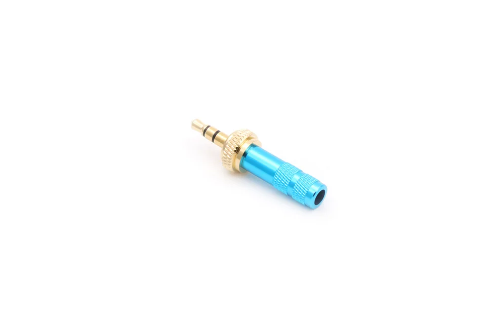 pçs mini jack pólos estéreo jack plug parafuso bloqueio de solda conector de áudio para diy fone ouvido estéreo