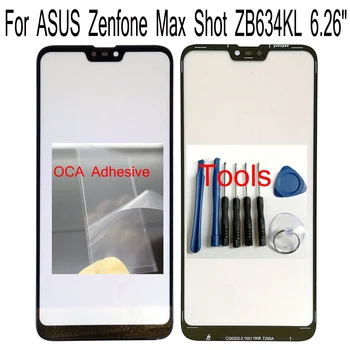 Перейти на Алиэкспресс и купить Shyueda + OCA для ASUS Zenfone Max Shot ZB634KL 6,26 дюймOEM Внешний передний экран Замена стекла
