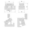 Precision Angle Sine Dresser AP50 Dressing Fixture 0-60 Degrees For Grinding Wheel CNC Grinding Machine 5