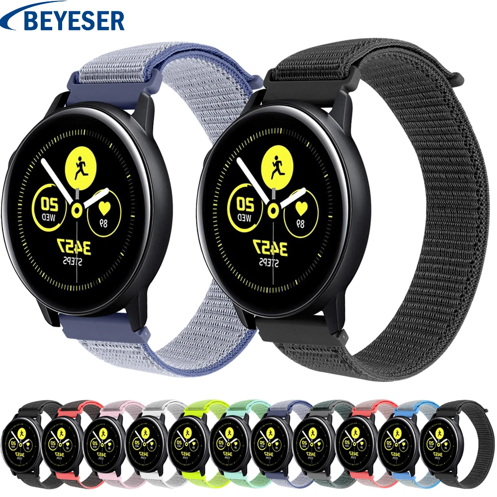 Ремешок для часов samsung Galaxy Watch Active Band 42 мм ремешок классический gear S2 нейлоновый