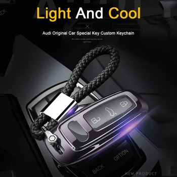 

Car TPU Remote Smart Key Cover Fob Case Shell For Audi A4L A6L A7 A5 A8 Q5 2019 key fob 3 Buttons nice touch key Housekeeper