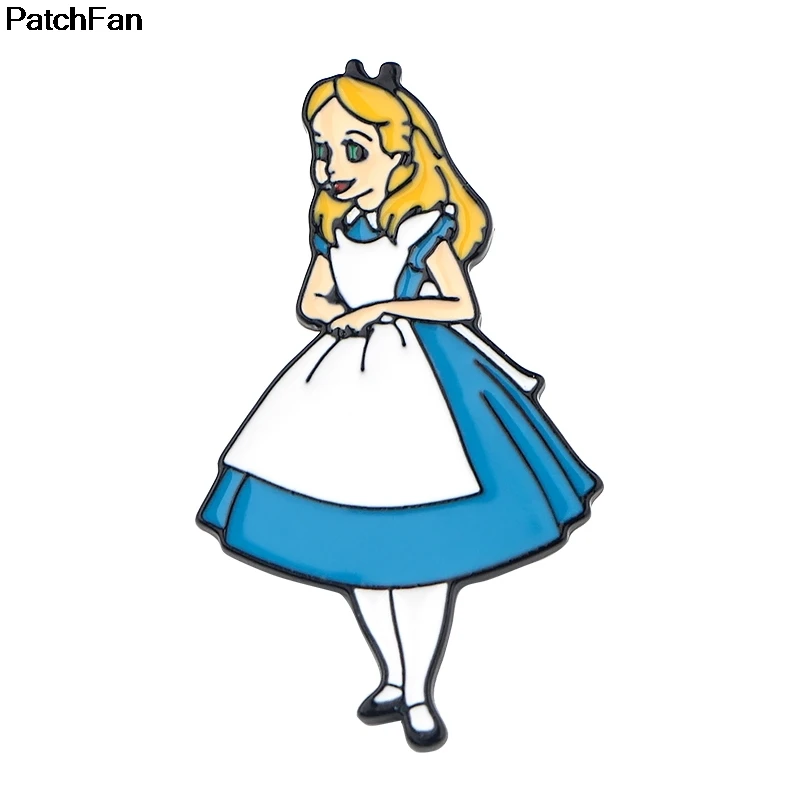 20 шт./лот A2609 Patchfan модные популярные забавные очаровательные милые Мультяшные булавки для детей, мужчин, женщин, броши, аксессуары для одежды, ювелирные значки