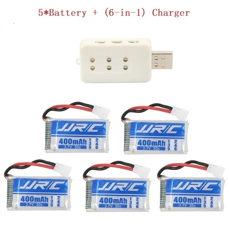 3,7 V 400mah 30C перезаряжаемый аккумулятор для JJRC H31 RC ЗАПАСНЫЕ ЧАСТИ 3,7 V Lipo аккумулятор и USB зарядное устройство для JJRC H31