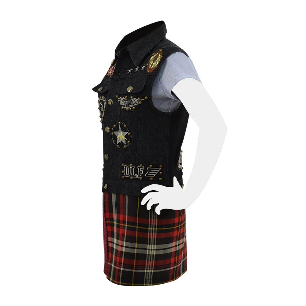 Cosdaddy Prompto Argentum косплей костюм мужской жилет Final Fantasy костюм
