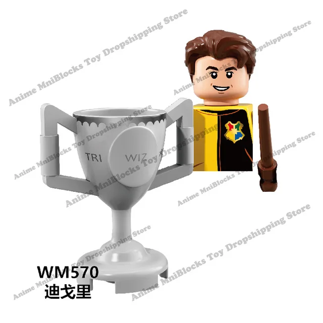 WM6040 WM6041 WM6059 Movies plastic Harried mini bricks action figure building blocks Assembly Toys for children birthday gifts WM570