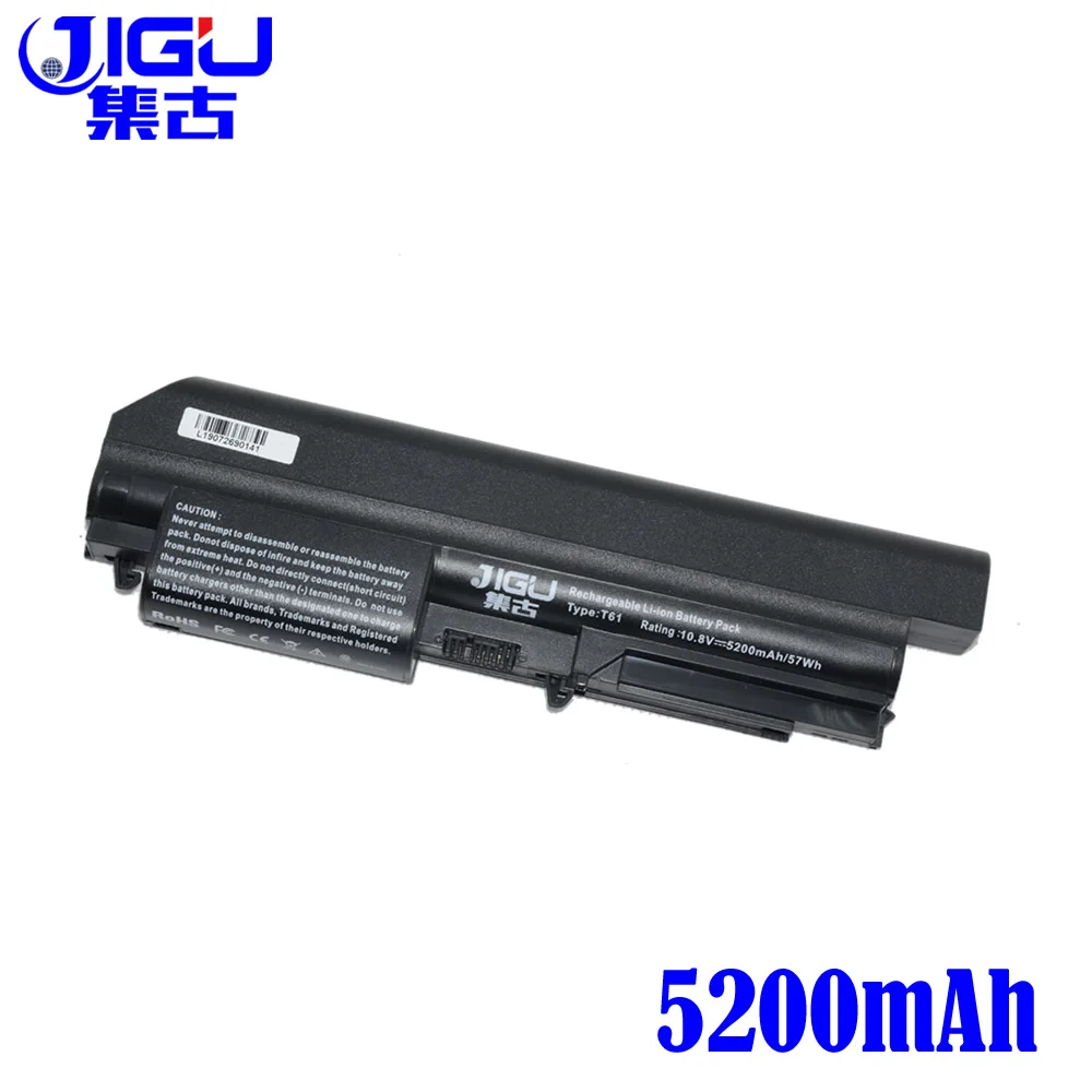 JIGU Аккумулятор для ноутбука Lenovo R400 R61 серии (14 1 &quotширокоформатный) R61i T400 1&quot