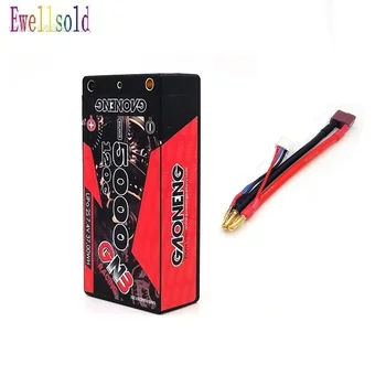 

Ewellsold 1/10 RC Racing Car B5M 22 RB6 22 parts 5000mAh 7.4V 2S 120C/240C Hardcase SHORTY LiPo Battery 4.0mm Deans Plug