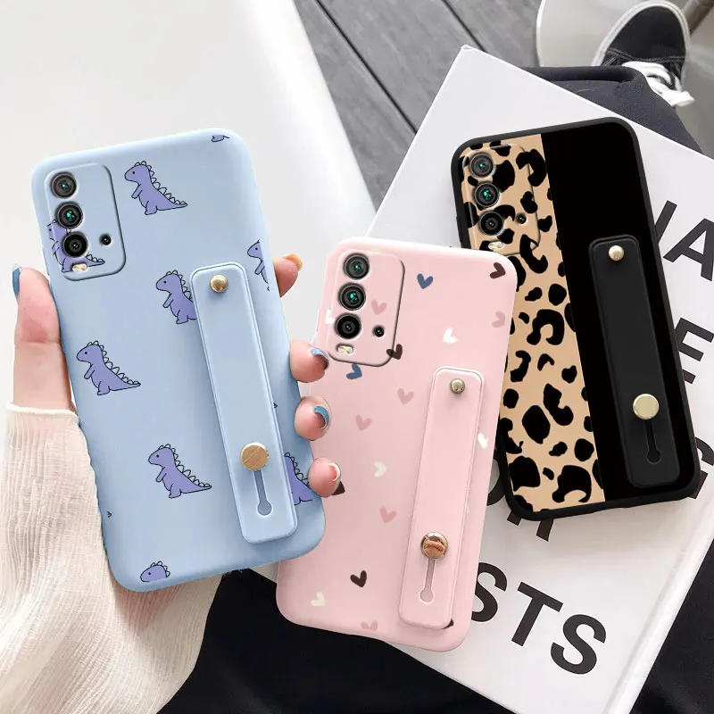 Чехол для Redmi 9 T ТПУ ремешок на запястье держатель подставка чехол Xiaomi Redmi9T 6 53