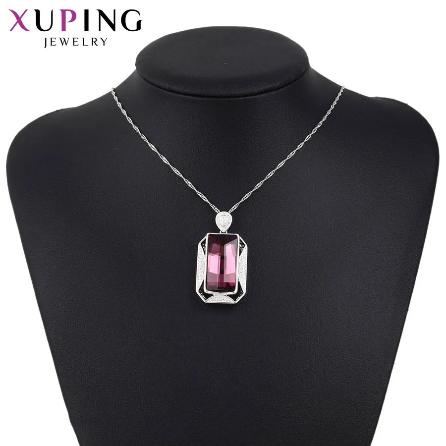 Ювелирные украшения xuping ожерелья с подвесками милые кристаллы от Swarovski европейский стиль для женщин День святого Валентина подарки S140.5-32606