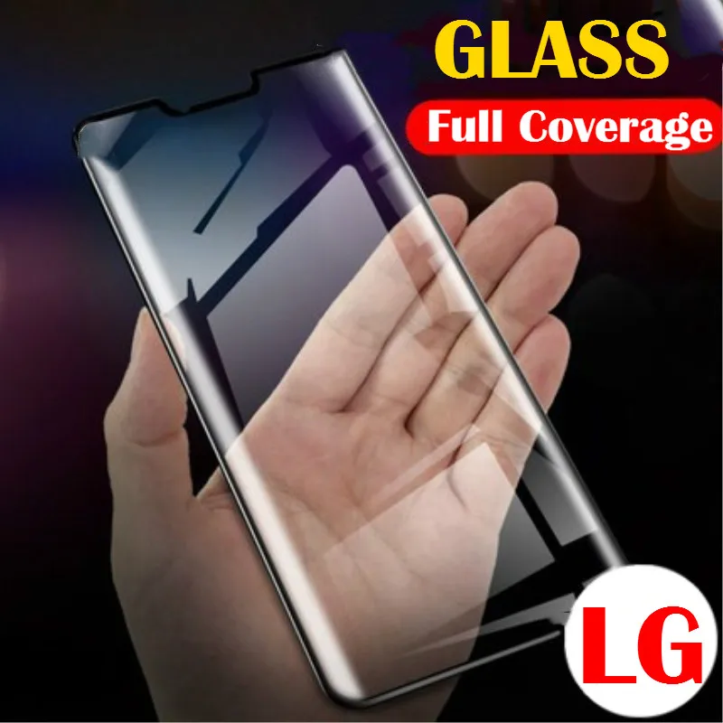 Переднее закаленное стекло для LG Q60 V50 K50 K40 V40 V30 Q 60 Q7 Q6 G8 G7 2.5D защита экрана защитное