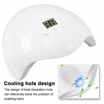 

36W UV LED Nail Lamp Nail Dryer USB Curing Lamp with Sensor LCD Display 3 Timer Setting Quick-drying