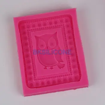 

Bk025 Owl Silicone Mold Chocolate Candy Baking Tool DIY
