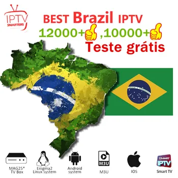 

IPTV Brazil IPTV Portuguese Smart IPTV Brasil for M3U Smart tv IPTV smarters No APP or channels Included