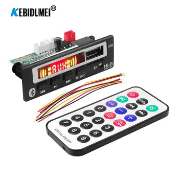 

Bluetooth 5.0 MP3 WMA Decoder Board MP3 Player Car Audio USB TF FM Radio Module Wireless 5V 12V Remote Control For Car