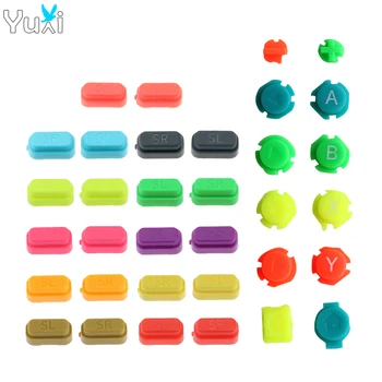 

YuXi Replacement ABXY Direction Keys Buttons SL SR Colorful Button for Nintend Switch NS NX Joy-Con JoyCon Controller