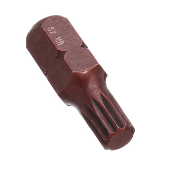 

5pcs Impact Screwdriver Drill Bits M5 M6 M8 M10 M12 Precision Magnetic Hex Star Screw Power Drilling Tools