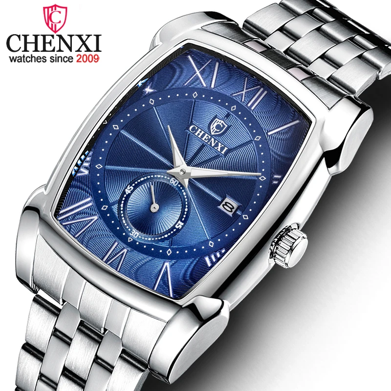 

2022 Watches Men's Quartz Military Stainless Steel Wristwatch Men Top Brand Fashion Chronograph Male Waterproof Business Watch