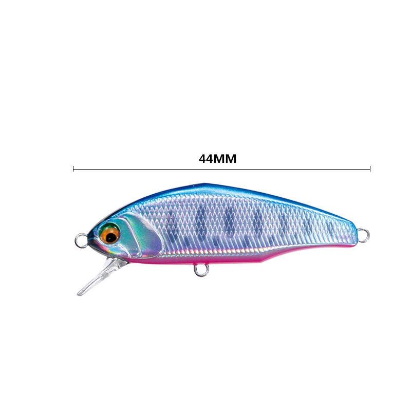 1 шт. японский дизайн Pesca колебание приманки для рыбалки 44 мм 3g с функцией