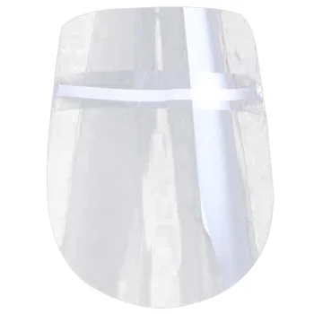 

New 2Pcs Protective Face Shield,Protect Full Face Isolates Salival,Anti-Pollution Transparent Safety Face Shield