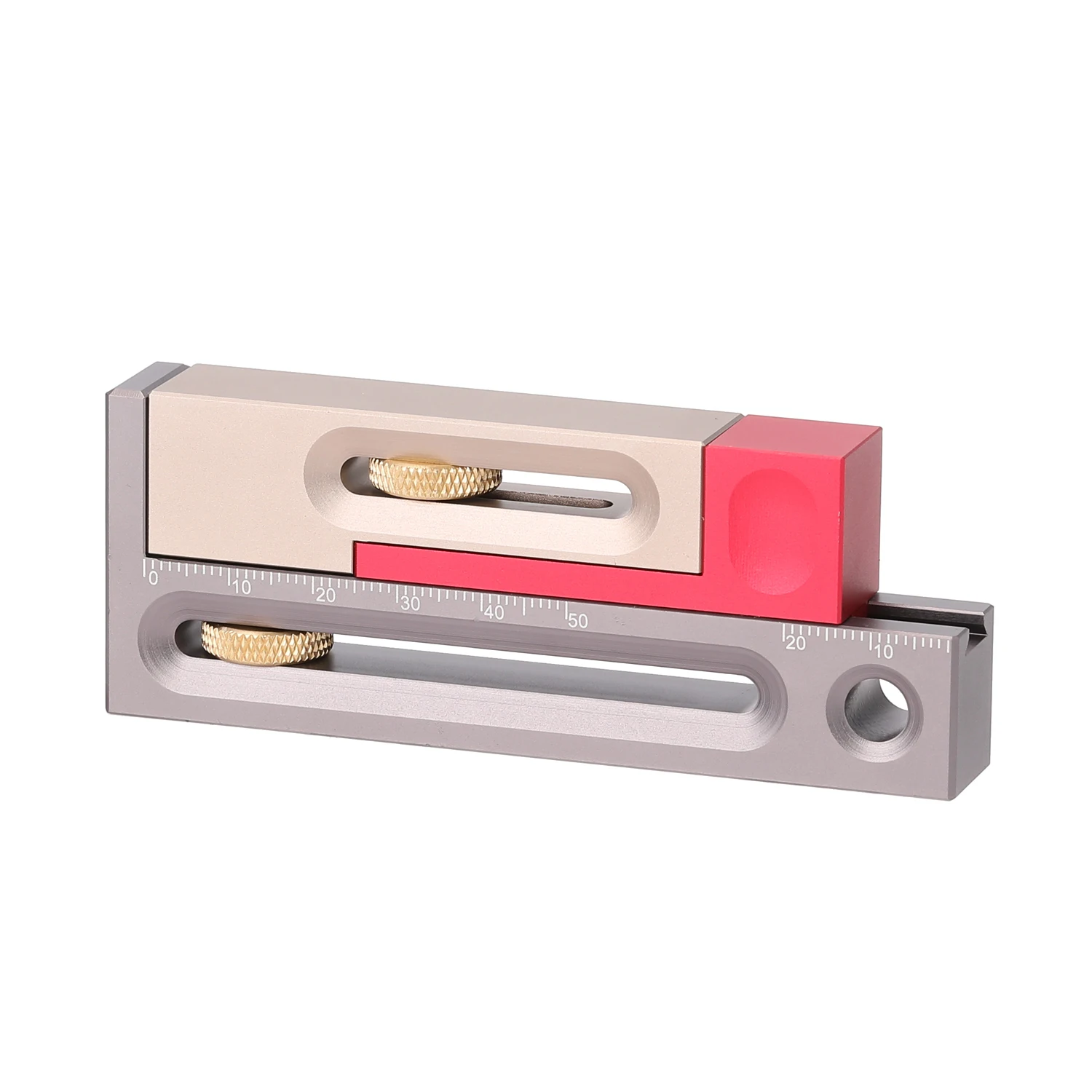 

Hot Slot Regulator Measuring Block Length Compensation Saw Table Saw Slot Adjuster Mortise and Tenon Tool Movable Woodworking To