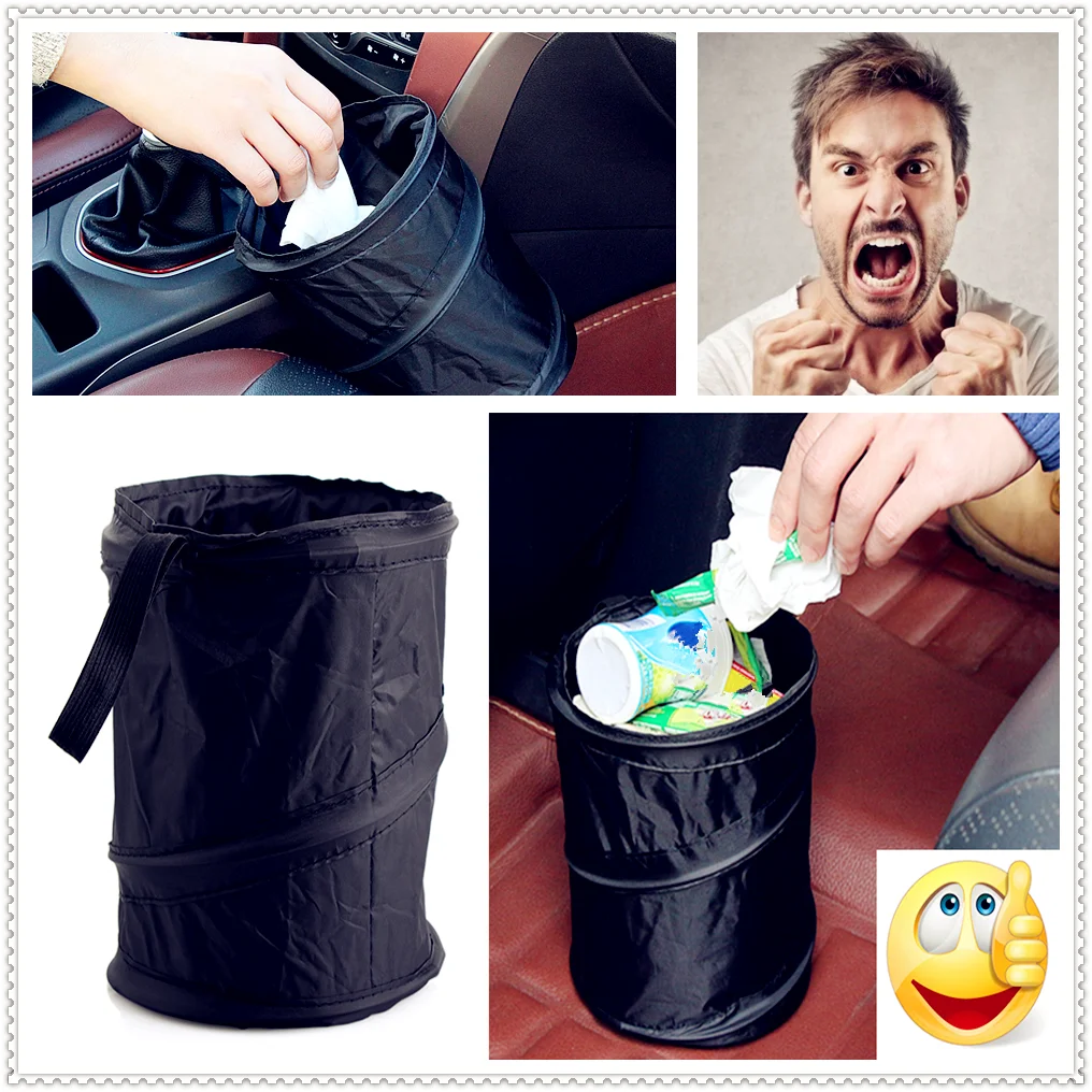 

Car Waterproof Trash Can Bag Leak Proof Garbage Pocket FOR Land Rover Range Rover Evoque Sport a8 a9 defender discovery 1 2 3