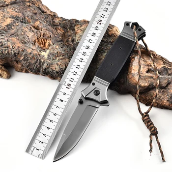 

Folding Knife Stainless Steel Outdoor Multi-Function Self-Defense Fruit Knife Cutting Tool