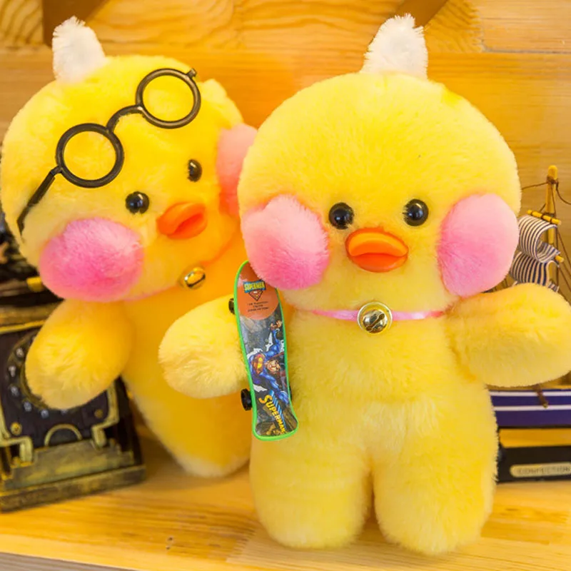 

28CM Cute LaLafanfan Plush Toys Cartoon Kawaii Duck Stuffed Doll Soft Animal Dolls Kids Toys Birthday Surprises Gifts