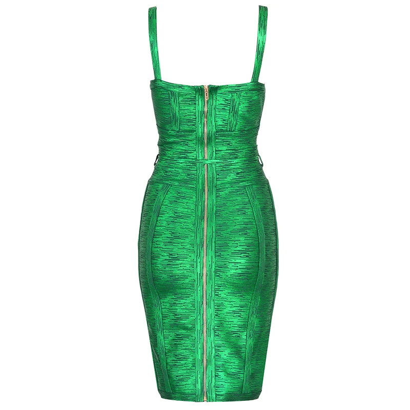 Летнее зеленое вечернее облегающее платье на бретельках, расшитое блестками, длиной до колена, сексуальные эластичные вечерние платья для женщин, одежда Vestidos