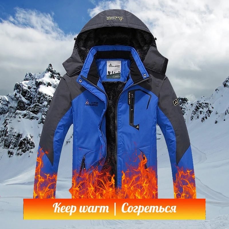 winter trekking jacket