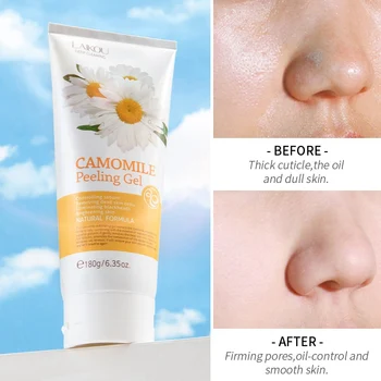 

New Arrival Remove Dead Skin Brighten Skin Color Face Exfoliators cream Chamomile Exfoliating Gel Moisturizing