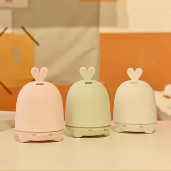 

Mini aromatherapy essential oil diffuser 100ml Ultrasonic atomizer cartoon rabbit humidifier with household LED lights