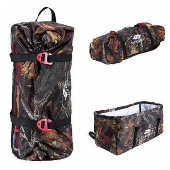 

Outdoor Rock Climbing Camouflage Folding Ropes Storage Bag Waterproof Adjustable Mountaineering Backpack