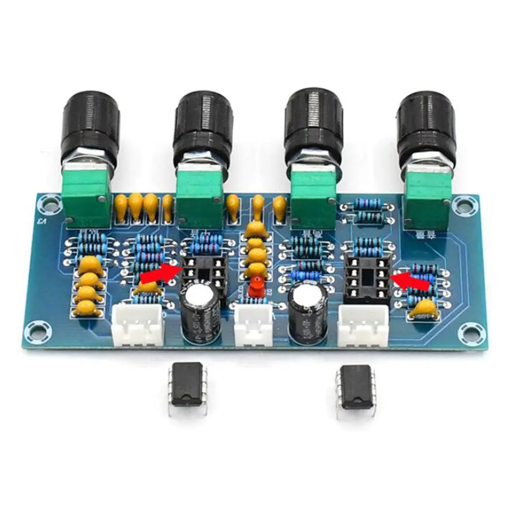 XH-A901 NE5532 Tone плата предусилителя Pre-amp С treble Регулировка ...