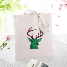 Зеленая серия сумки холщовая вместительная сумка для покупок сумка на заказ Печать текстовый логотип DIY ежедневное использование экологическая многоразовая утилизация