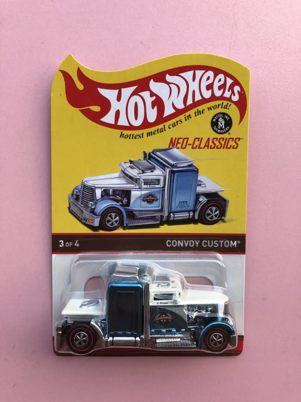 Hot Wheels Машинка красная линия клуб конвой изготовленный на заказ Коллекционная серия NEO-CLASSICS металлические Литые модели автомобилей детские игрушки подарок