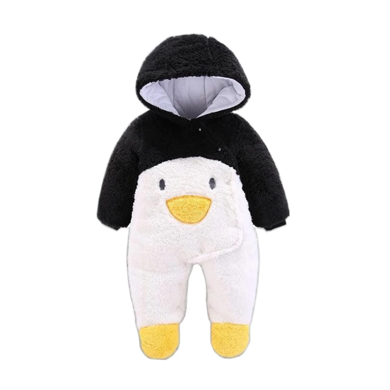 penguin snowsuit baby