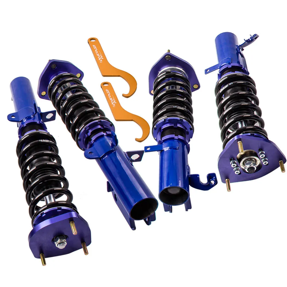 Maxpeedingrods 코일오버 쇼크 서스펜션, 도요타 코롤라 레빈 AE100 AE111 87-00 AE90 AE92 AE101 AE111 88-99 스트럿