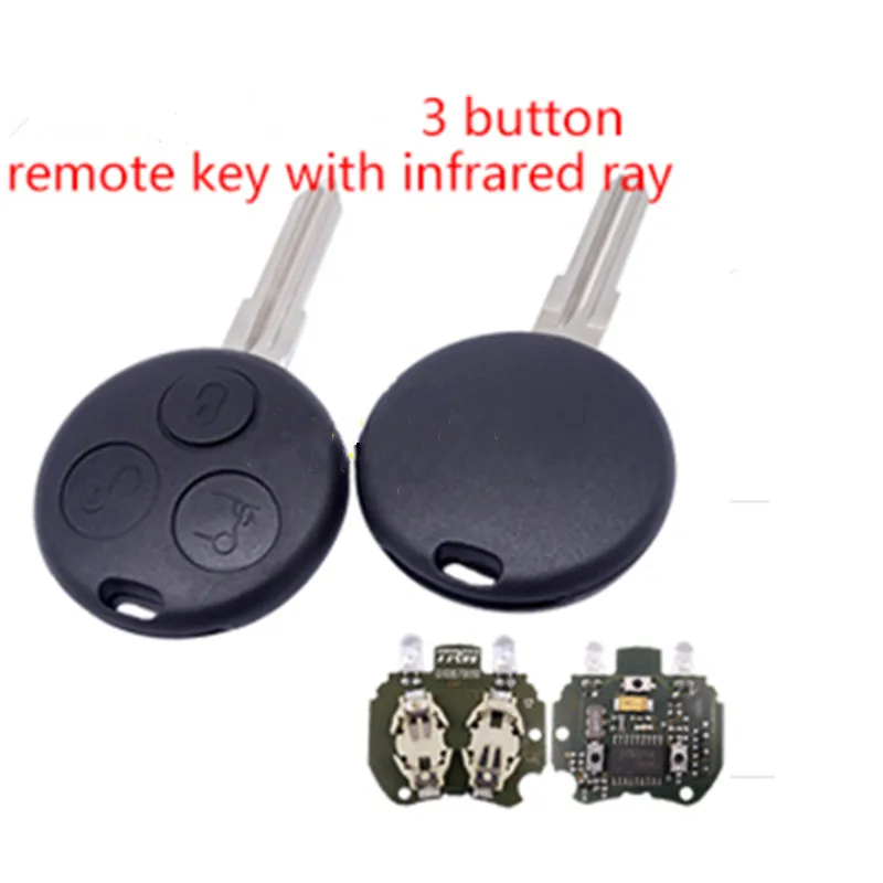 

Wilongda Smart key 3 button remote key with infrared ray for benz car key