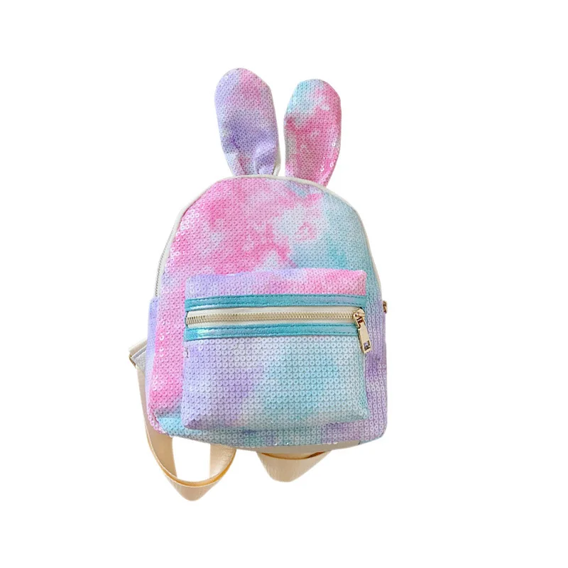 Детская сумка, От 3 до 8 лет, модный детский рюкзак с блестками для маленьких девочек, детский школьный ранец, дорожные сумки для ланча - Цвет: E