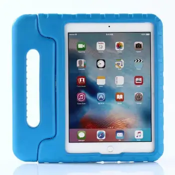 

Lovely Kids EVA Hand-held ShockProof EVA Cover Handle Tablet Case for Ipad 2017 2018 Air 1 Air 2 9.7 Inch Stand Cover Funda+pen