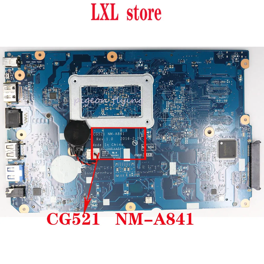 CG521 NM-A841 для ideapad 110-15 ACL Материнская плата ноутбука Тип: 80TJ Процессор: E1-7010, E2-7110 DDR3 FRU 5B20L46258 5B20L46270