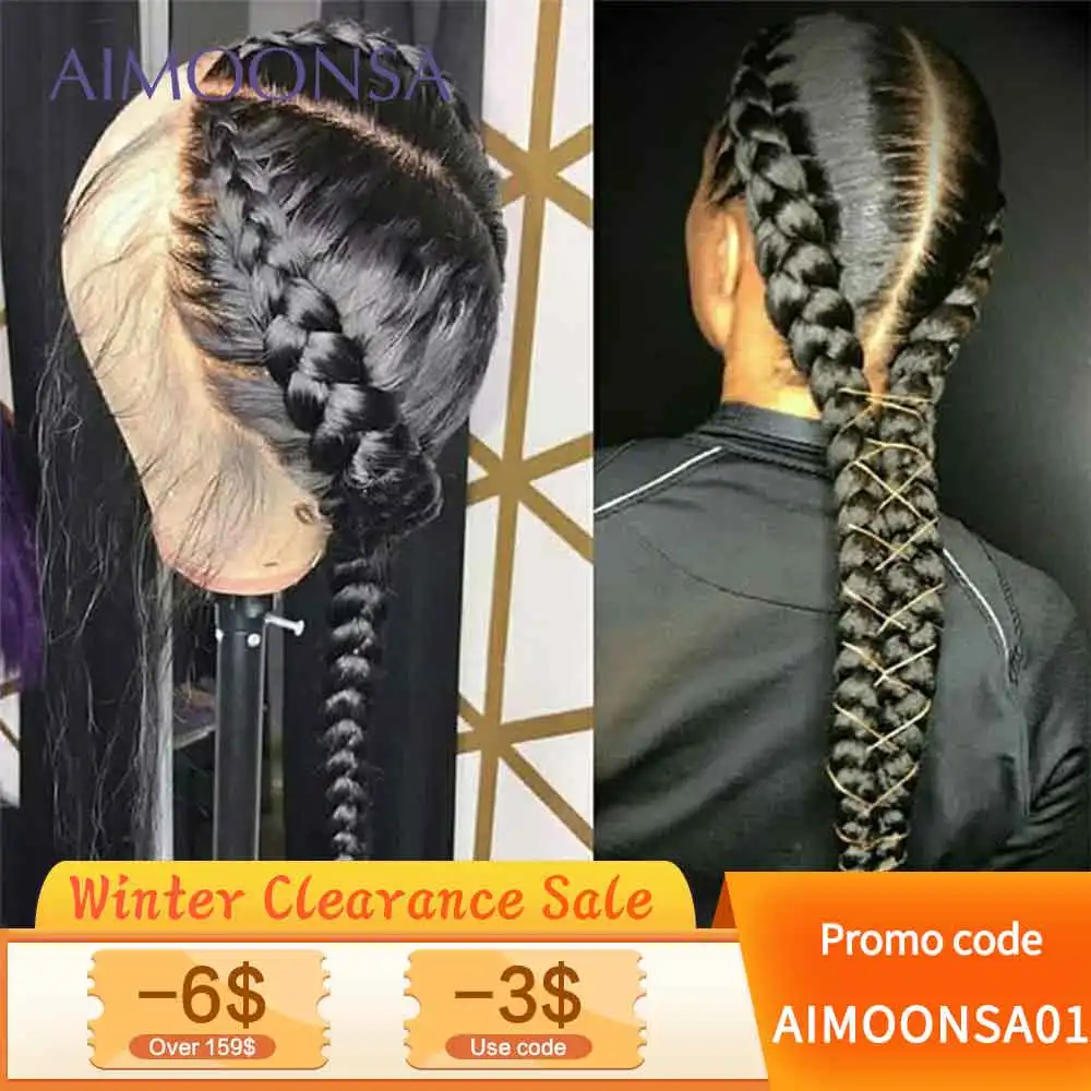  Pre Plucked Full Lace Human Hair Wigs With Baby Hair Straight Brazilian Transparent Lace Wig Braide