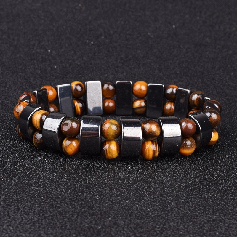 Magnetic Therapy Stone Bracelets for Health Care and Weight Loss stone bead bracelet natural stone bracelet beaded bracelet