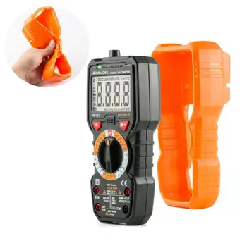 

Multimeter Janisa PM18C Digital AC DC Voltage Current Resistance Tester True RMS 6000 Counts Amp Ohm Volt Multi Tester